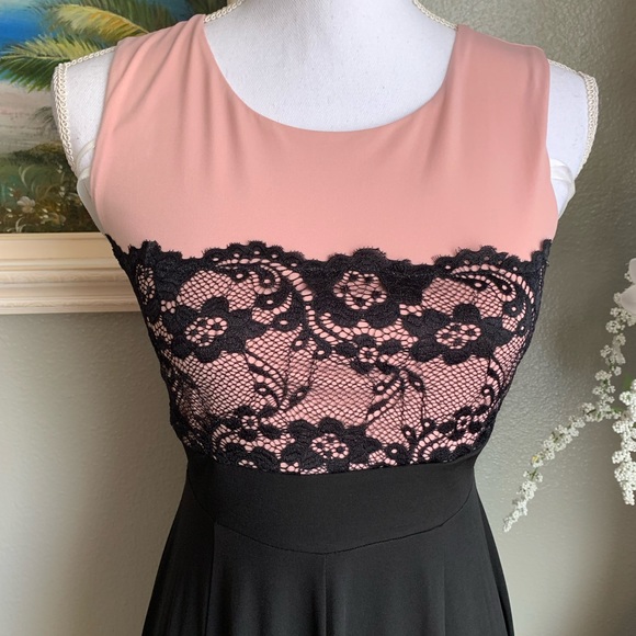 Enfocus Studio Sleeveless With Lace Trim Mini Dress Size 4 - Picture 13 of 16